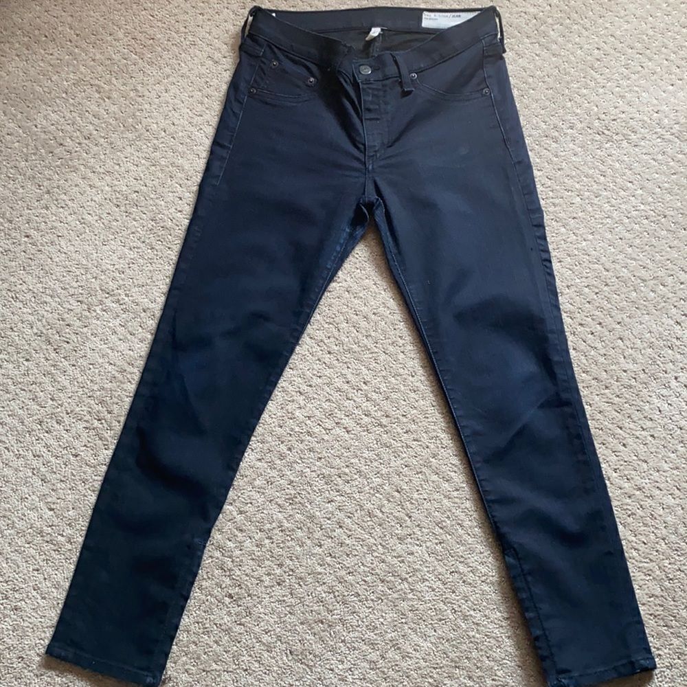 rag & bone Dark Wash Zipper Capri Jeans – Size 27